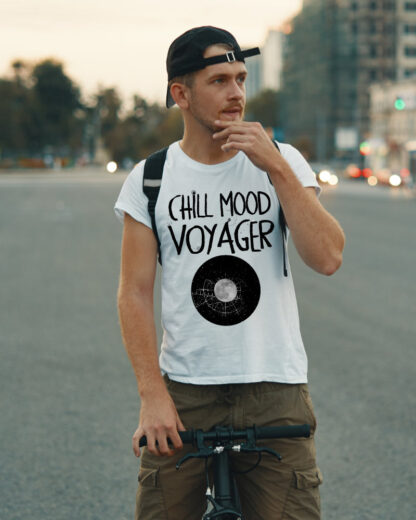 Chill Mood Voyager White Tee Shirt